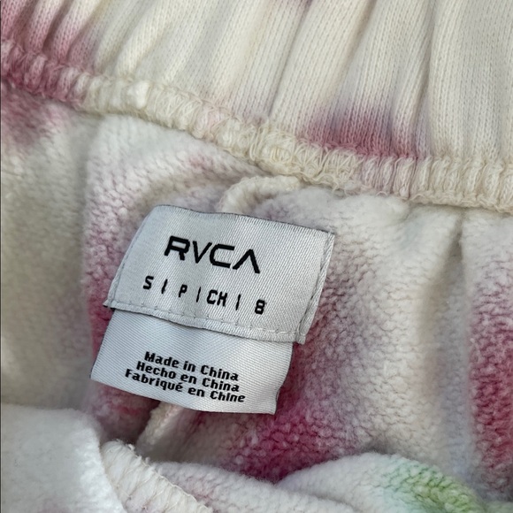 RVCA Pink and Green Tie-Dye Pants - Picture 4 of 4